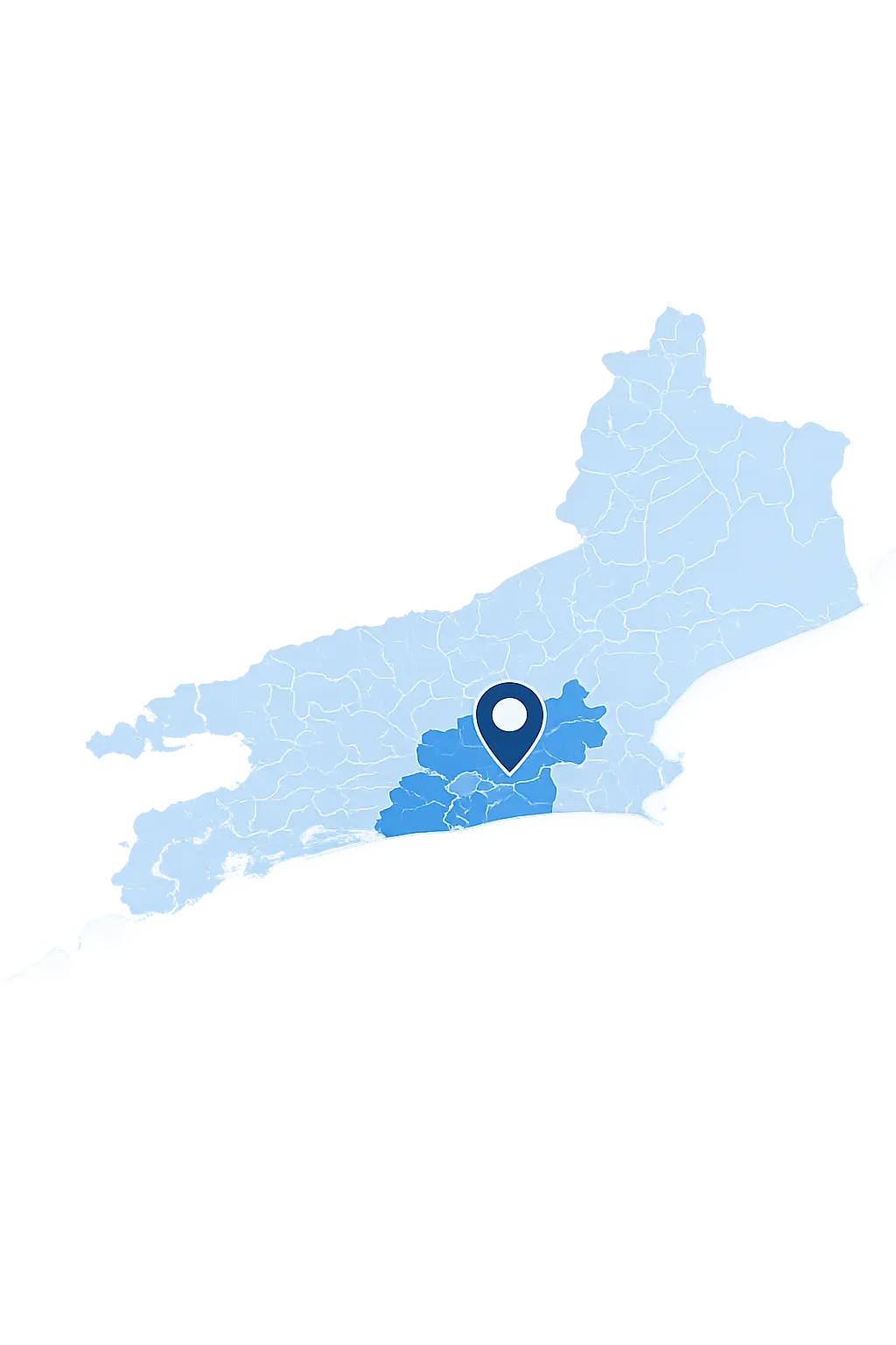 Mapa da Região Metropolitana do Rio de Janeiro